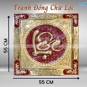 Quà tặng đồng chữ Phúc