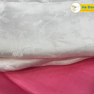vải may áo dài cô dâu
