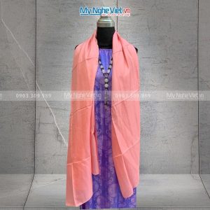 Khăn lụa trơn 100% tơ tằm