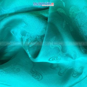 khăn lụa Hà Đông xanh đẹp