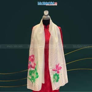 Khăn lụa Hà Đông 100% tơ tằm