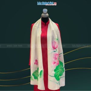 Khăn lụa Hà Đông 100% tơ tằm