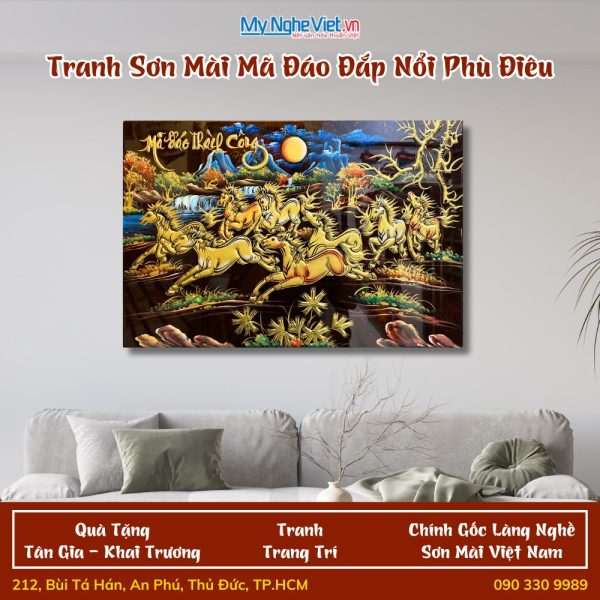 TSM mã đáo đắp nổi 40x60